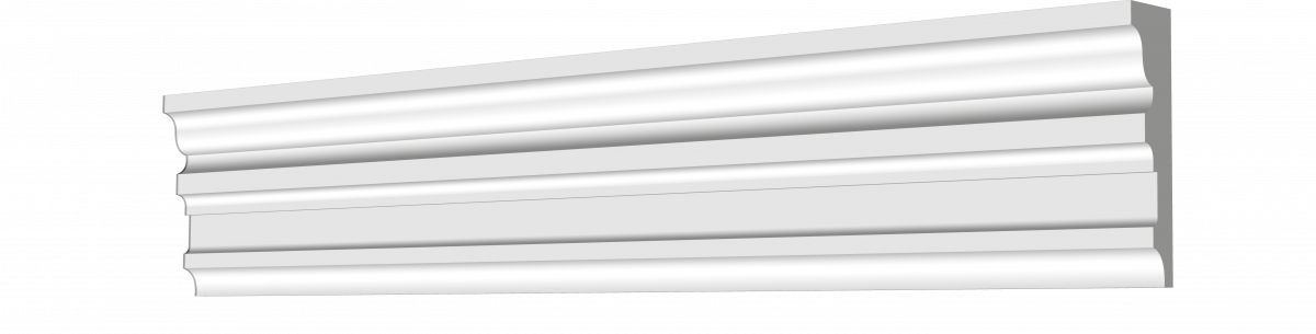 Гладкий молдинг 110x30 t-235