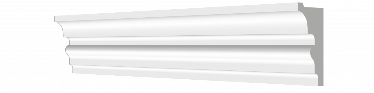 Гладкий молдинг 103x48 t-364