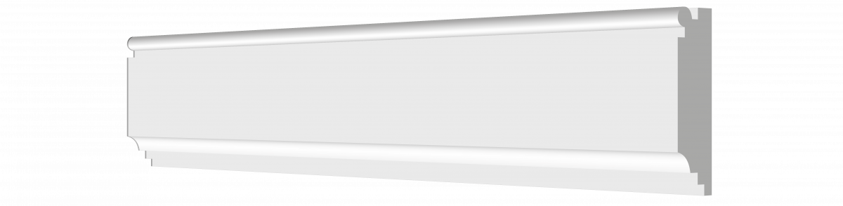 Гладкий молдинг 100x28 t-389