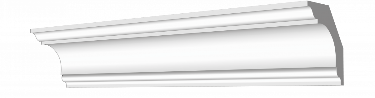 Гладкий карниз 100x90 kt-3