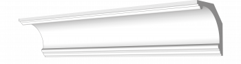 Гладкий карниз 105x105 kt-67