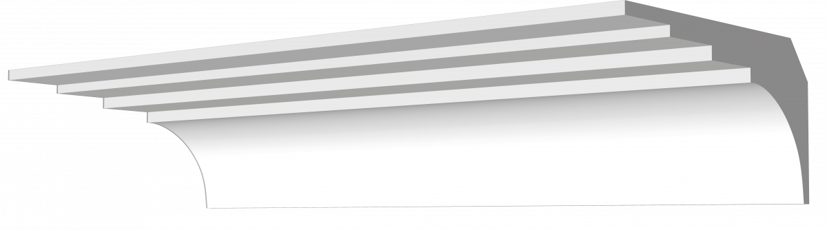 Гладкий карниз 100x210 kt-140