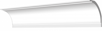 Гладкий карниз 173x165 kt-249
