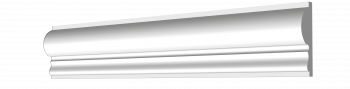 Гладкий молдинг 70x20 t-135